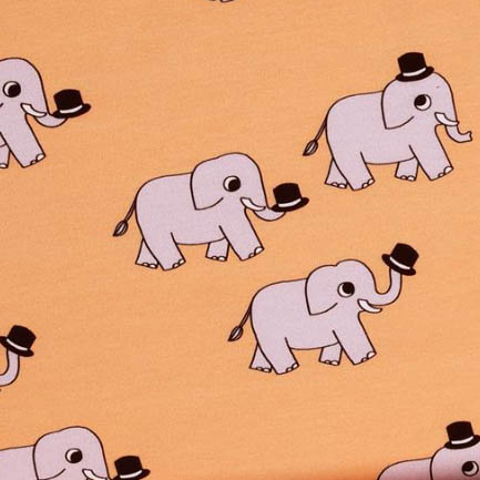 French terry elephants - Eva Mouton